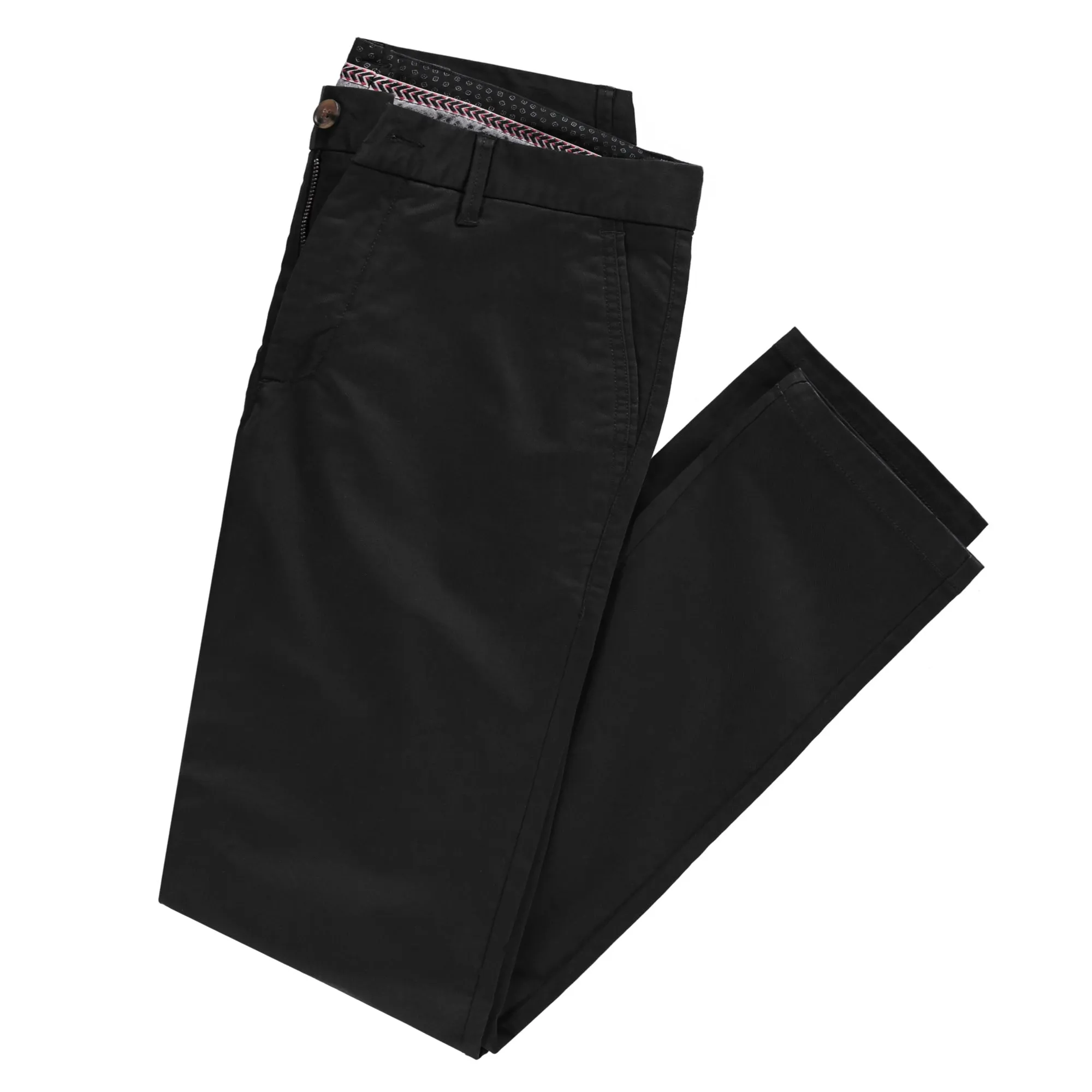 Perk Chinos in Solid Black