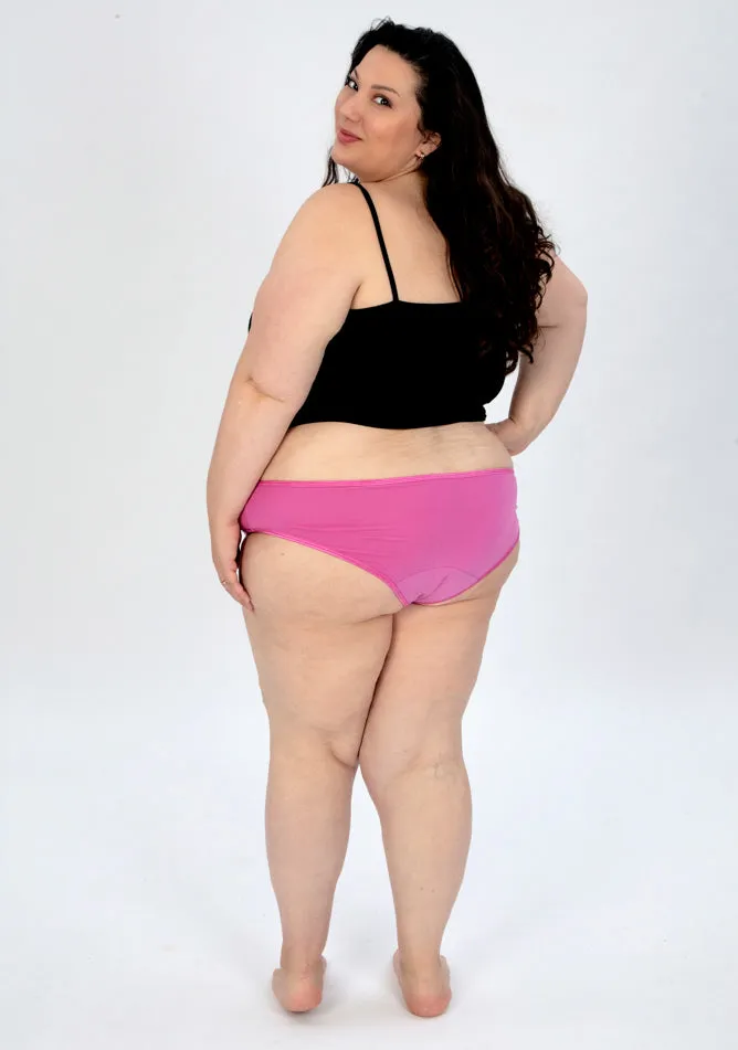 Pink High Waisted Period Pant - Super Heavy Absorbency