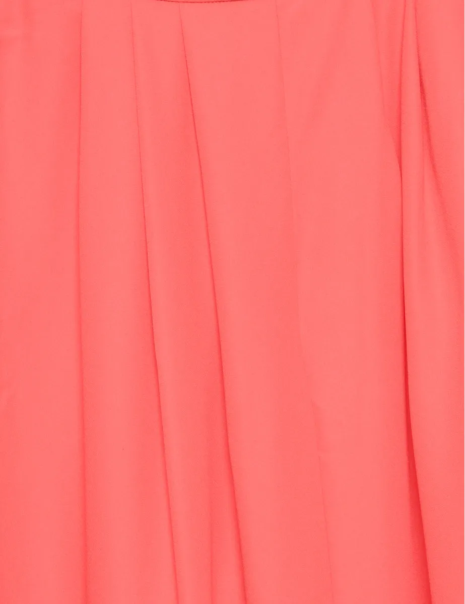 Pink Pleated Trousers - W25 L29