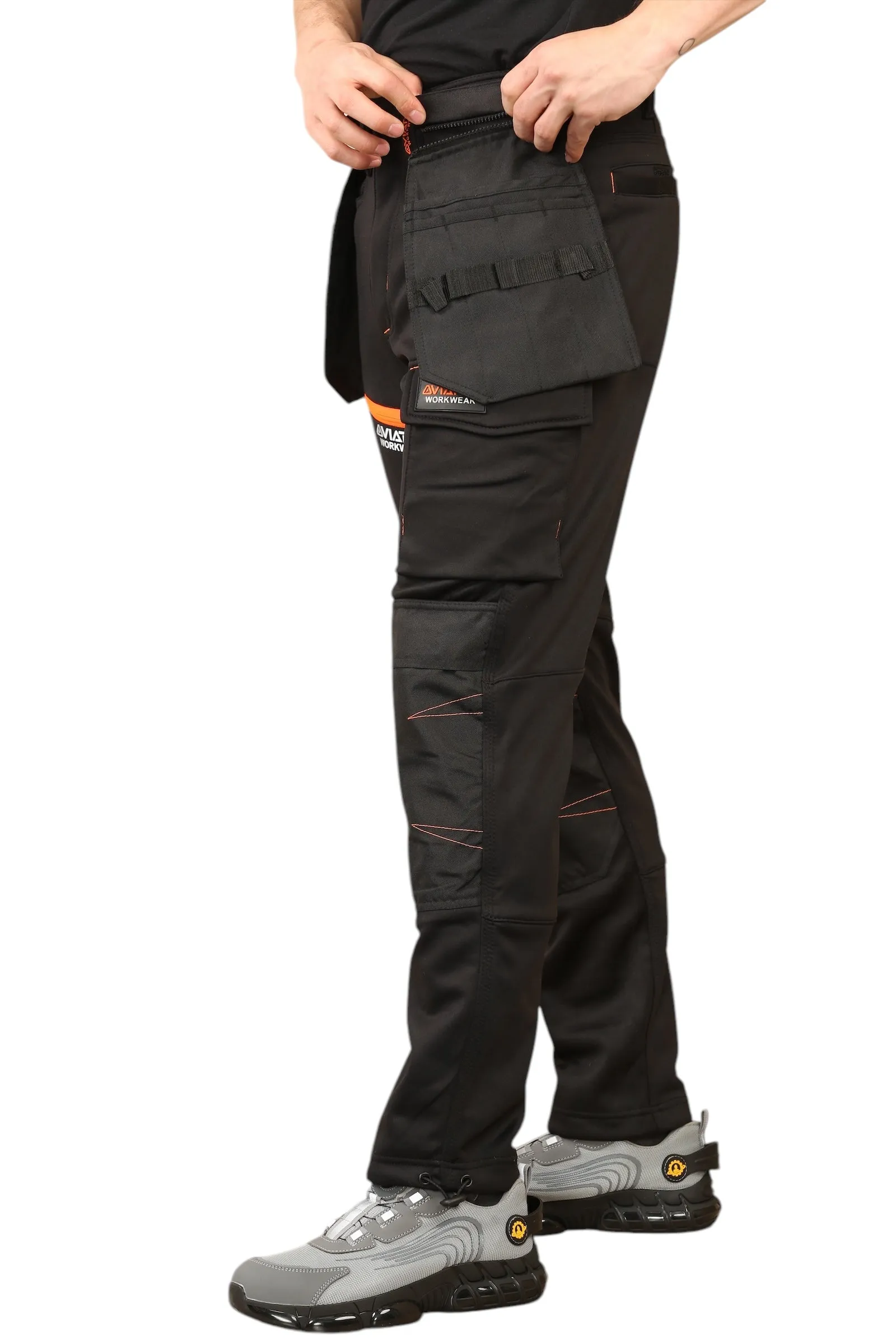 Professional Tactical Threads Strategic Men's Polyester cargo Workwear Trousers