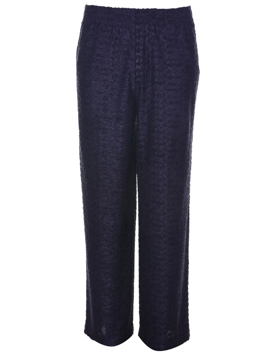 Purple Lace Trousers - W30 L29