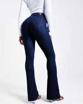 Revolutionary Dark Flare Shaping Jeans