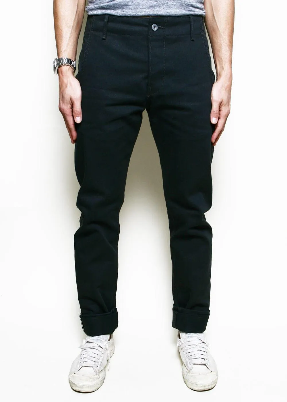 Rogue Territory - Infantry Pant Grey Selvedge Twill