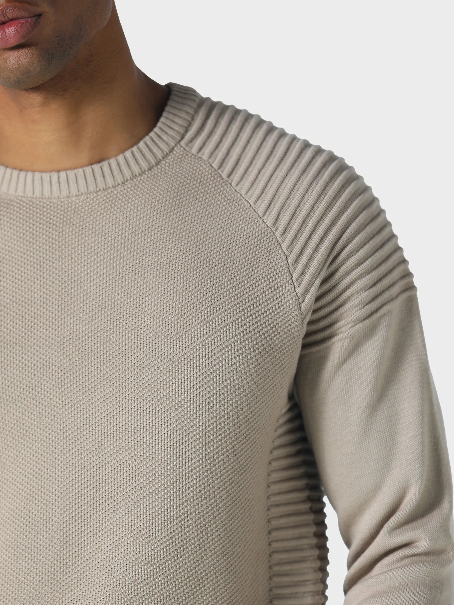 Rowbridge Neutral Knitwear