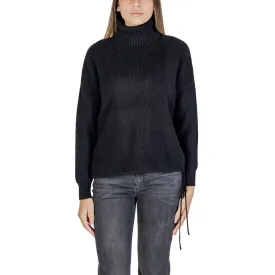 Sandro Ferrone Black Viscose Sweater