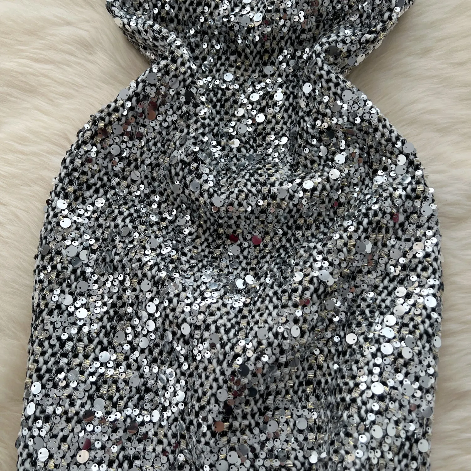 Sexy Sequined Waist-slimming Slip Dress