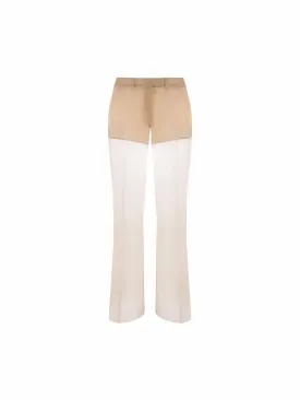 Sheer Organza Trousers