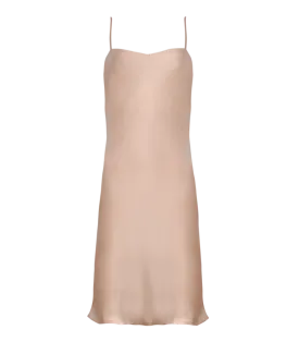 Silia Mini Silk Slip Dress