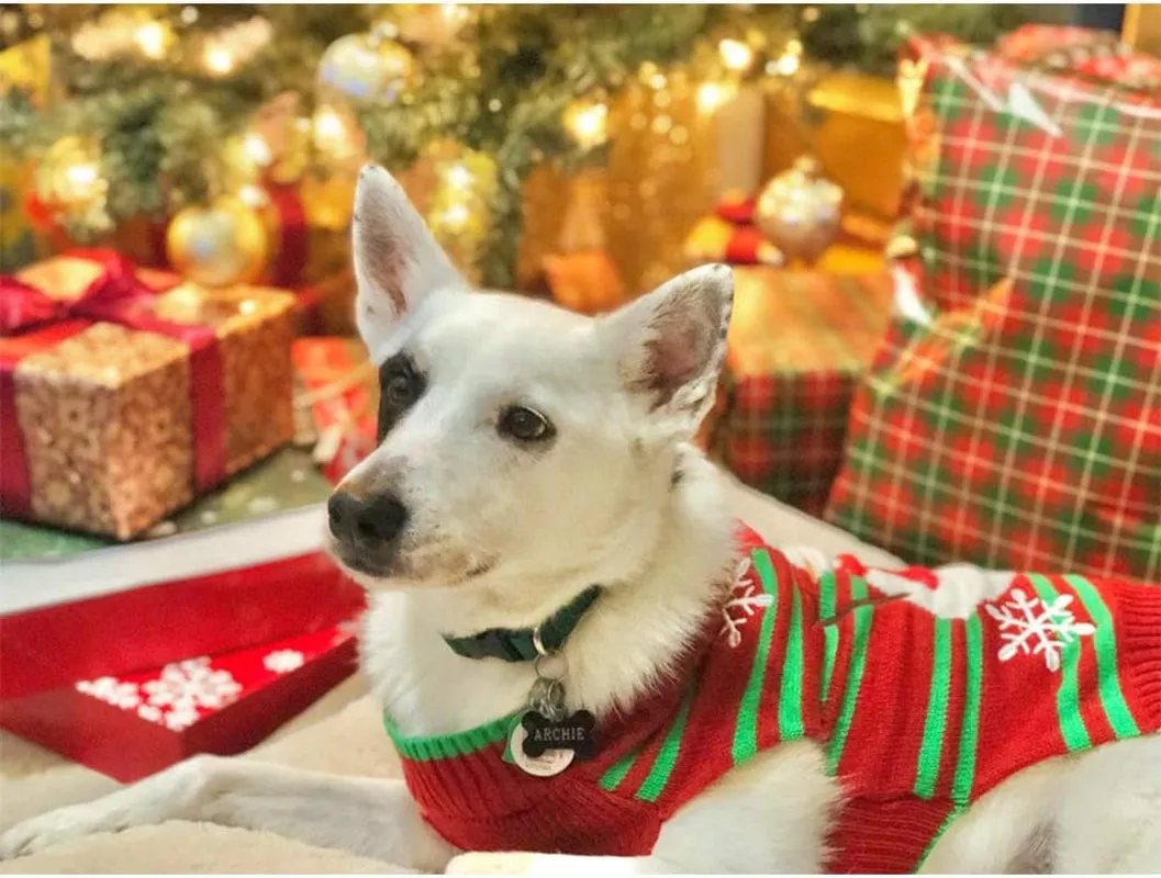 Snowman Sweaters Xmas Dog Holiday Sweaters