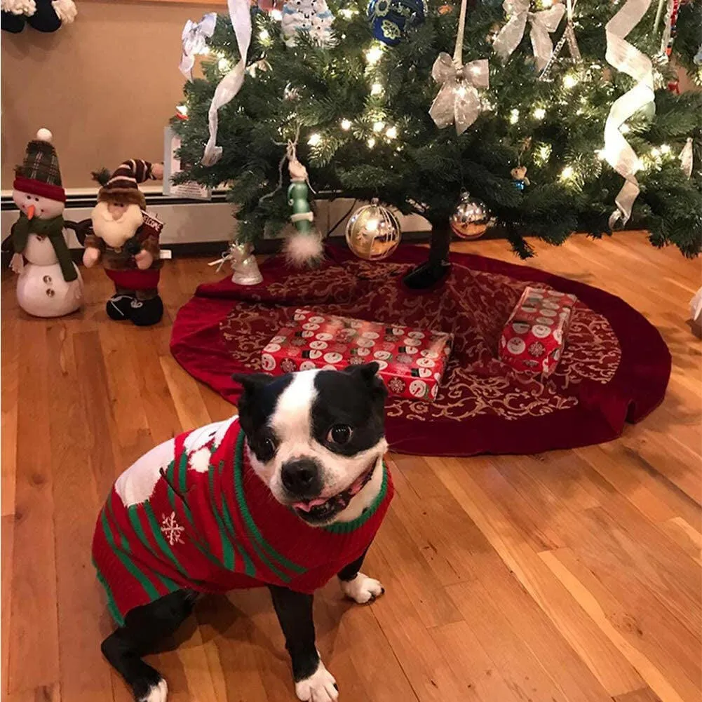 Snowman Sweaters Xmas Dog Holiday Sweaters