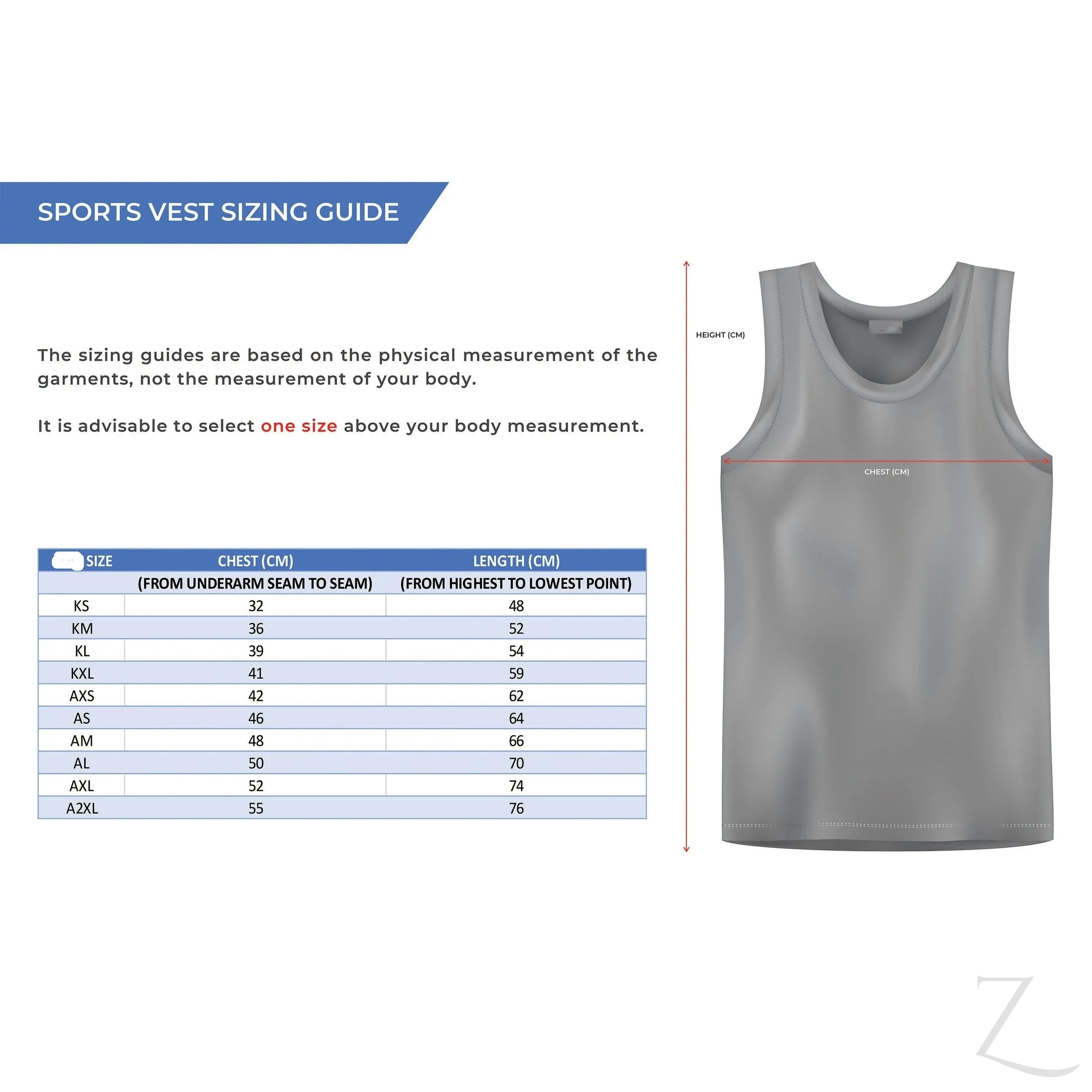 Sports Vest - Black