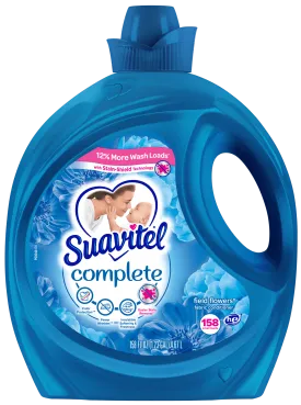 Suavitel Complete Fabric Softener Field Flowers, 158 oz