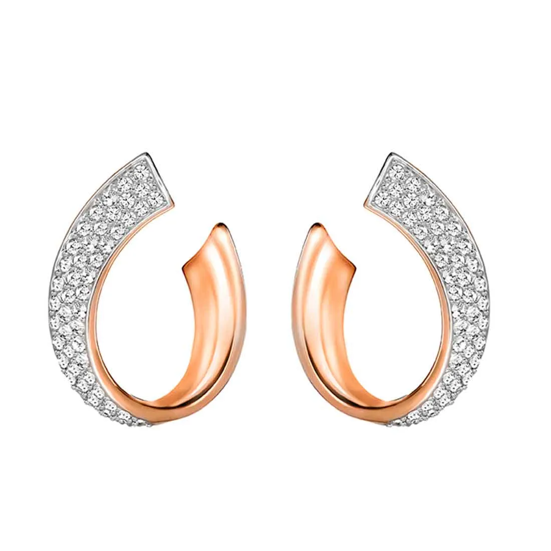 SWAROVSKI Exist Earrings - Rose Gold #5192261