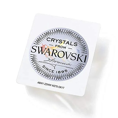 Swarovski Strass Crystal 14mm Silver Shade Octagon Lily Prism Two Holes