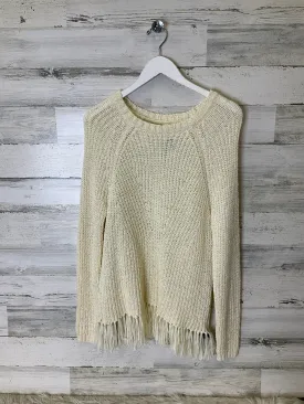 Sweater By H&m In Ivory, Size: S