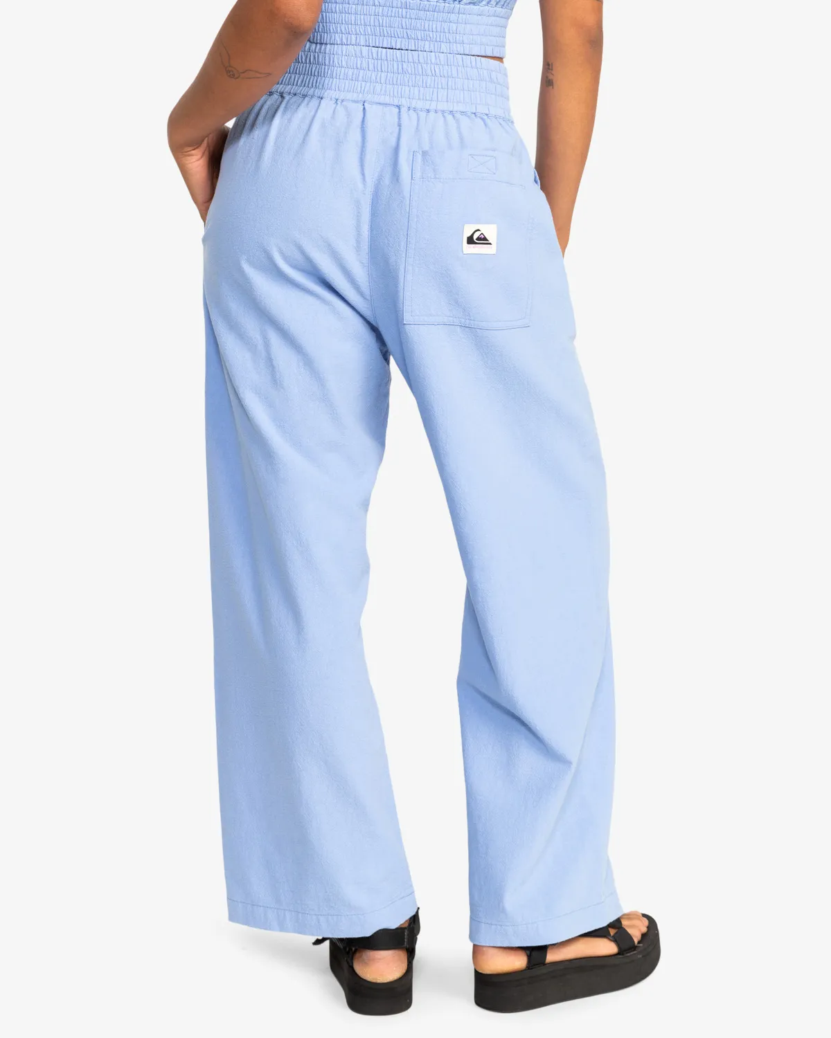 Uni Summer Trousers in Hydrangea