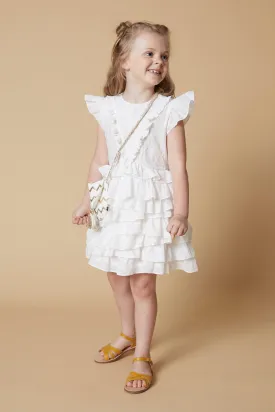 Velveteen Geena Layered Girls Dress