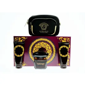 Versace Crystal Noir gift set of 4 piece by  Versace