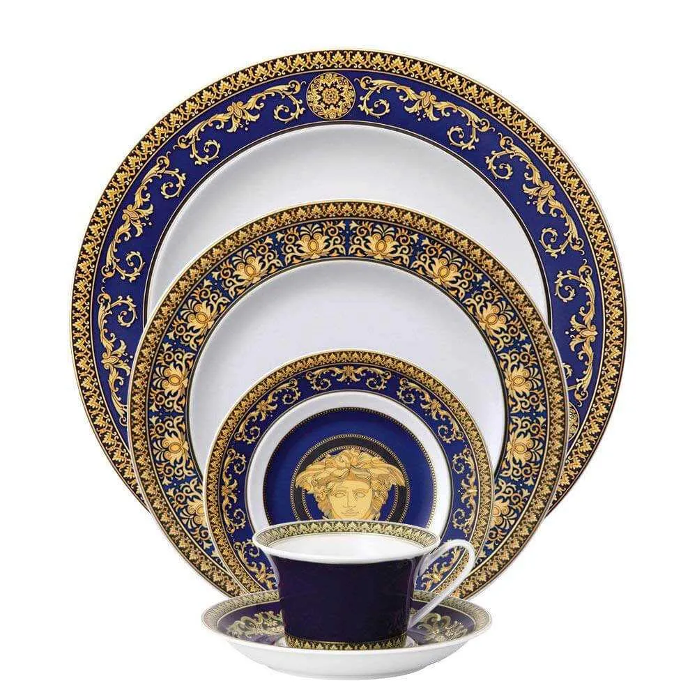 Versace meets Rosenthal Medusa Blue Creamer