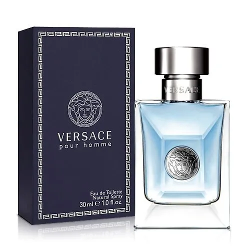 VERSACE POUR HOMME EAU DE TOILETTE EDT SPRAY UOMO