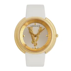 Versace Silver Dial Analog Women Watch - VE2CA0223