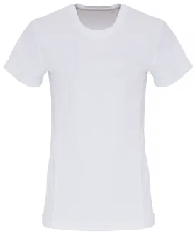 White - Women's TriDri® embossed panel t-shirt